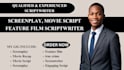 write a professional screenplay for your movie or feature film