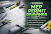 design mep hvac plumbing electrical permit drawings