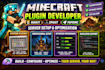 minecraft plugin developer, bukkit, spigot, papermc, server setup