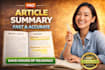 do business research, case study analysis, articles and summaries, book bounty
