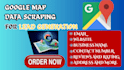 scrape google maps for business leads, emails and contacts