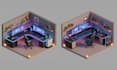 create custom 3d low poly design isometric environments game assets and scenes