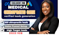 generate 200 exclusive chiropractic care leads, face book ads, google ads  video