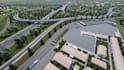 design kart track,race track circuit,road map render,3dlayout,cgi infrastructure