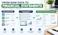 prepare financial statements from financial data