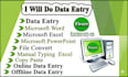 do professional data entry, excel data cleaning and web research