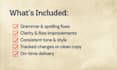 proofread and edit your english content