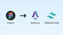 convert the figma design to pixel perfect astro js website with tailwind CSS