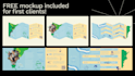design your brochure and create realistic mockups