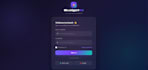 modern responsive website with dashboard and UI design