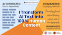 humanize ai generated content