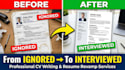resume and CV rewrite in japanese, english and portuguese