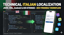 professionaly localize your app or software into italian