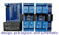 design schematic, circuit, pcb in altium, eagle, pads, kicad, proteus diptrace