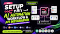 setup n8n ai automation workflow API integration