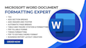 format edit create design fix copy and type microsoft word document formatting