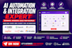 setup make com zapier n8n ai agent automation for CRM API integration workflow
