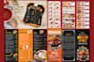 professional restaurant banner, flyer, and brochure design