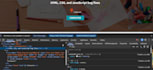 fix frontend bugs in HTML CSS javascript