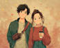 draw your couple character with anime style
