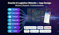 build logistics website, dispatch, medical courier, trucking, freight, delivery