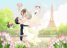 draw a custom wedding couple from your photo