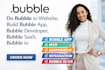 do bubble io website, build bubble app, bubble developer, bubble saas, bubble io