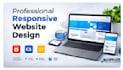 build a modern responsive website using HTML CSS javascript