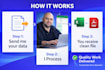 accurate data entry, copy paste, excel and web research