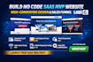 build no code saas mvp website high converting design simvoly carrd sales funnel