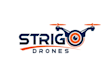 design drone modern drone 3d photography and camera logo