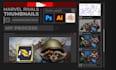 design eye catching marvel rivals thumbnail