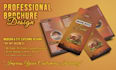design professional bifold or trifold brochure