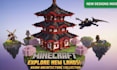 build minecraft builder, minecraft castle, spawn, map, house, and lobby