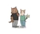 draw anthropomorphic animal characters