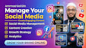 manage your social media and create engaging content