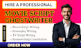 write screenwriting, movie script, screenplay, TV script feature film