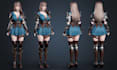 do 3d character modeling 3d game character unreal engine 3d character rigging