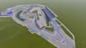 develop track concept, raceway visualization, landscape design, cityscape render