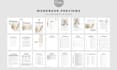 design editable canva journal, ebook design, ebook redesign, and canva workbook