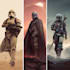 create star wars and sci fi illustration