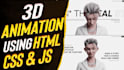 create 3d interactive website with threejs, gsap, webgl, 3d configurator