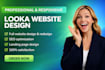 create looka website redesign looka website showit website