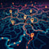 illustrate a creative vector map