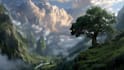 design amazing fantasy landscape