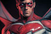 create a stunning cinematic superhero character illustration