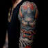 do a tattoo design in japanese style