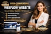 be your webflow developer, figma to webflow, webflow design or redesign expert