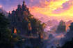 design stunning fantasy landscape