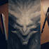 create concept art, illustration,monster art, horror art